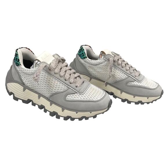 P448 Italian Jackson Reflector Sneakers Women EU 37/US 7 Preppy Stylish Boho NWB - Picture 6 of 14